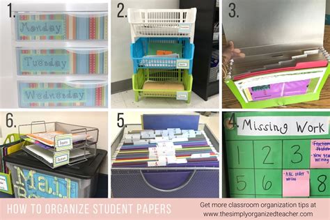 organize student papers