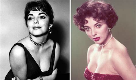 joan collins turns 85 dynasty actress oozes sex appeal in boob baring throwback snaps
