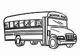 Escolar Autobus Autobuses Transportes sketch template
