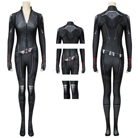 avengers endgame black widow jumpsuit natasha romanoff cosplay costume