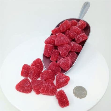 cinnamon jelly hearts valentines day candy valentine candy  pounds