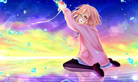 Anime Anime Girls Kyoukai No Kanata Kuriyama Mirai