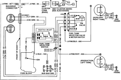 chevy  fuel tank wiring diagram