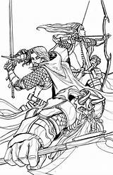 Aragorn Legolas Gimli Coloring Deviantart Pages Anchan Lord Rings Lotr Book Fan Tolkien Drawings Hobbit Elves Visit Fellowship Sketch Adult sketch template