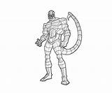 Scorpion sketch template