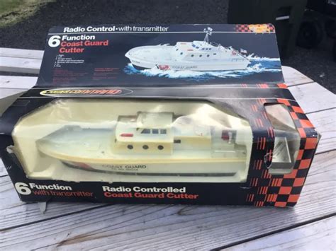 vintage power command radio control rc coast guard cutter boat nos  function  picclick