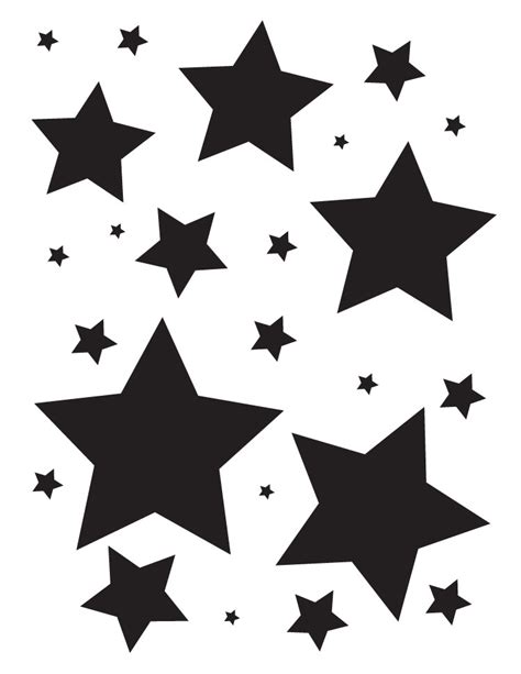 star stencil printable