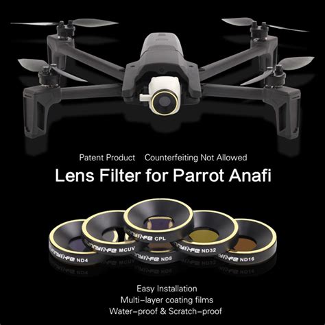 buy rc drone filter lens  parrot anafi  fpv rc quadcopter mcuv cpl