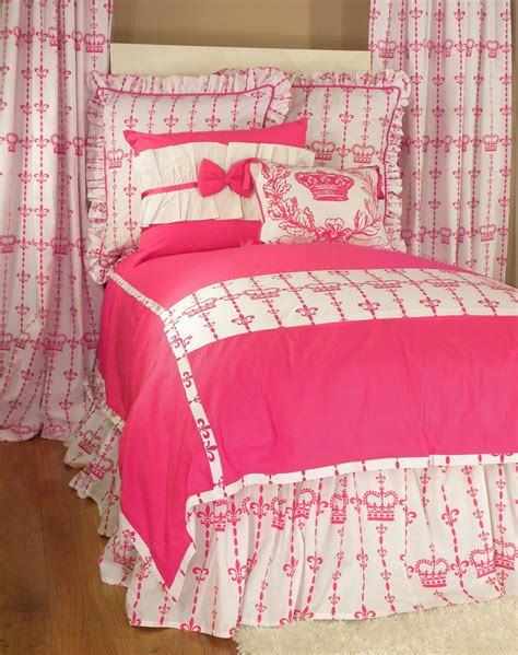 Queen In Training Hot Pink Bedding Interiordecorating