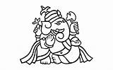 Ganesh Ganesha Clipartmag sketch template