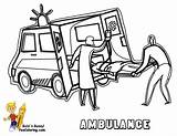 Coloring Ambulance Ems Pages Drawing Popular Getdrawings Coloringhome sketch template