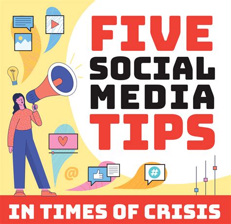 social media tips  times  crisis