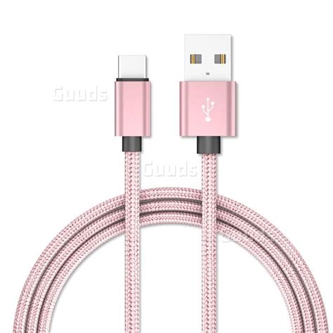 metal weaving type  data charging cable usb   usb  cable rose gold type  cable
