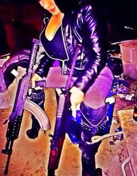 cartel beauty queens flex assault rifles handguns in latest leaked photos
