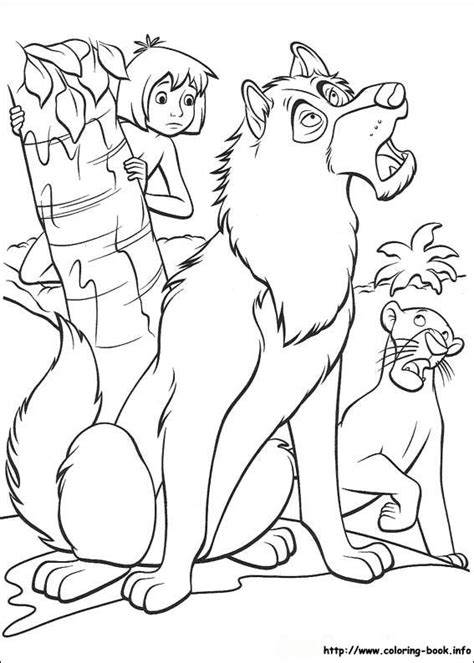 jungle book coloring picture disney coloring pages coloring books