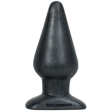 the super big end charcoal butt plug on literotica
