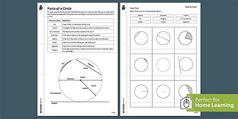 👉 Parts Of A Circle Worksheet Pdf Ks3 Maths Beyond