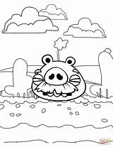 Coloring Bad Pages Piggies Pig Angry Desert Foreman Birds Pigs Getcolorings Attractive Color Cartoon Supercoloring sketch template
