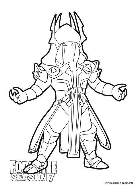 ice king  season  fortnit  colouring pages