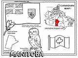 Manitoba Habitat sketch template