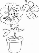 Coloring Pages Honeybee Bee Bloom Kids Honey Color Boyama Print Printables Ziyaret Et Coloring2print sketch template
