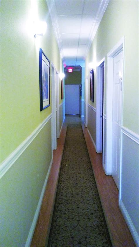 tulip spa hallway pic oc massage  spa