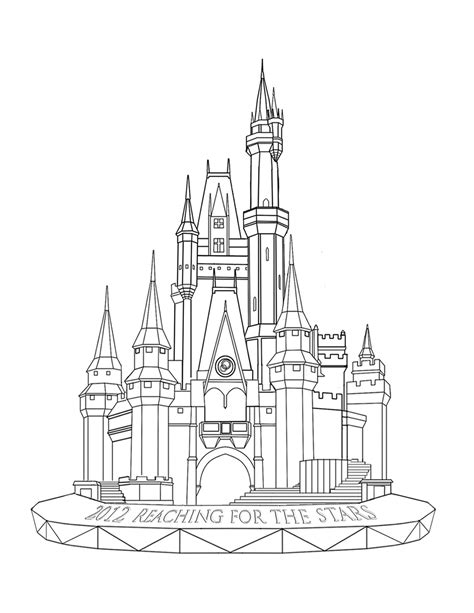 disneyland castle sketch  paintingvalleycom explore collection