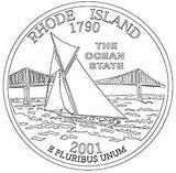 Quarters Rhode sketch template