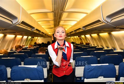 belavia aviation glamour flight attendant at in flight belarus photo id 645155