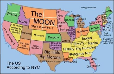 How New Yorkers See The United States In One Map