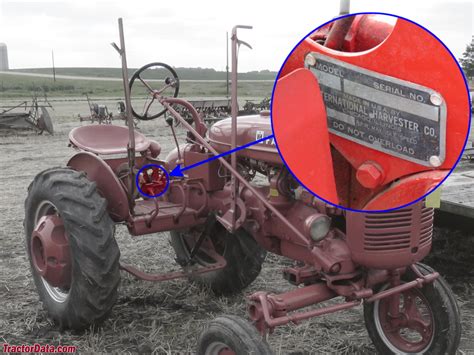 tractordatacom farmall  tractor information