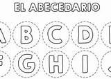 Abecedario Colorear Recortar Recurso Tiching Educativo sketch template