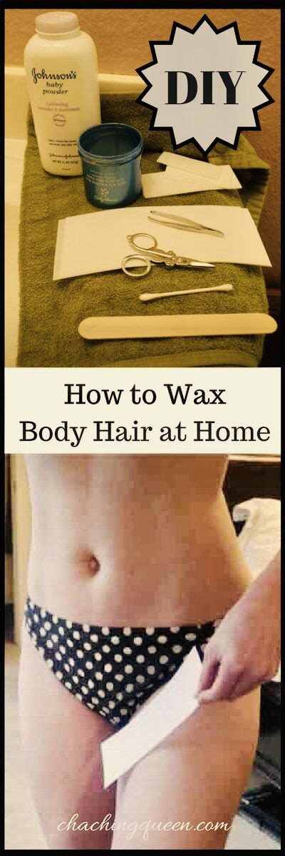 The Best Way To Do Your Own Wax Hair Removal At Home