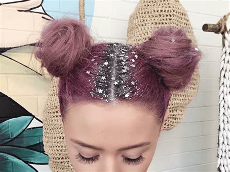 glitter roots the hair color trend perfect for pride society19