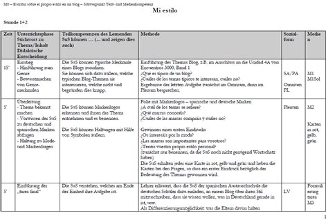 listen von verlaufsplan unterricht vorlage word der verlaufsplan