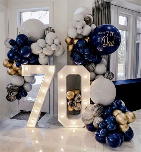70th Birthday Ideas For Mom 60th Birthday Balloons 50th Birthday