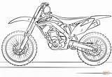 Motocross Coloring Bike Kawasaki Pages Supercoloring Moto Dirt Drawing Cross Yamaha Super Kids sketch template