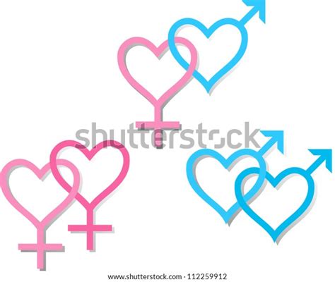 symbols sexual orientation stock vector royalty free