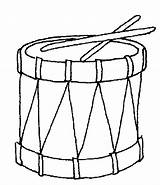 Drum Coloring Pages Clipart Christmas Library Clip Worksheets Memorial Clipartbest Toy Popular sketch template