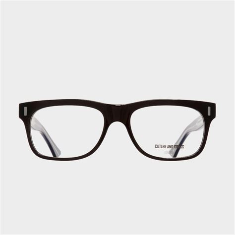 1362 optical rectangle designer glasses by cutler and gross
