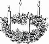 Advent Wreath Drawing Coloring Pages Paintingvalley Drawings sketch template