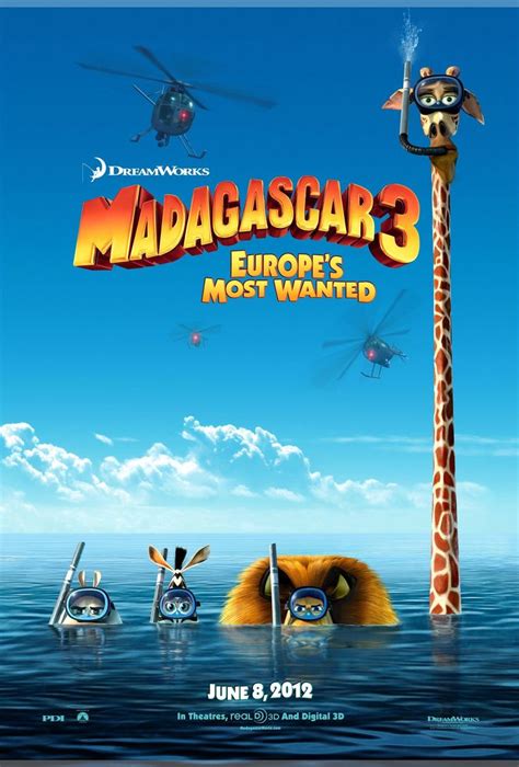 Movie Posters Madagascar 3 Movie Poster Madagascar 3 Movie Poster