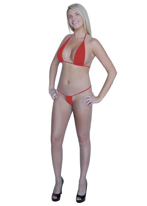 flirtzy teeny micro mini thong and string top bikini brazilian swimwear