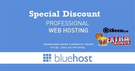 bluehost coupon code flat  discount bonus
