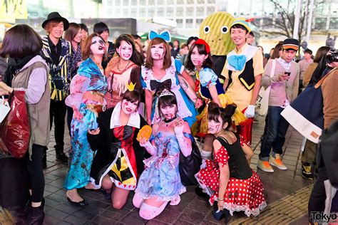 Halloween In Japan Shibuya Street Party Costume Pictures