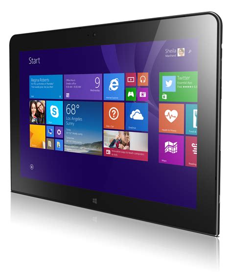 lenovo thinkpad  review  thinner lighter windows tablet   high res display pcworld