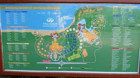 Map Of All Resorts Picture Of Grand Palladium Kantenah