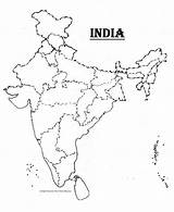 India Map Political Outline Blank Printable Coloring Ancient Indian Physical Pages Drawing Template Colouring Kids China Sketch Worksheet Flickr Clipart sketch template