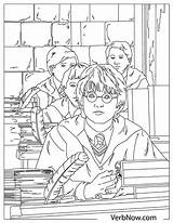 Potter Coloring Verbnow sketch template