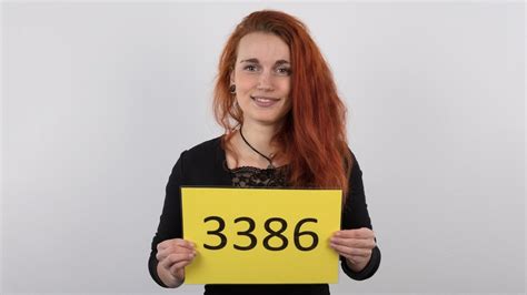 czech casting nice redhead katka 3386